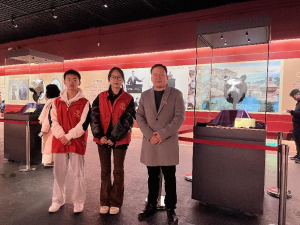 我院党支部在荆州博物馆开展3月特色主题党日及政治理论学习活动